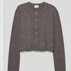 WILFRED CARDIGAN IN GREY